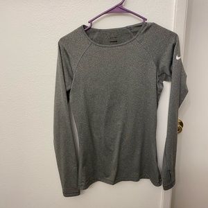 nike pro fleece long sleeve